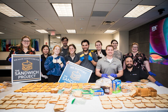 Make sandwiches and have fun!