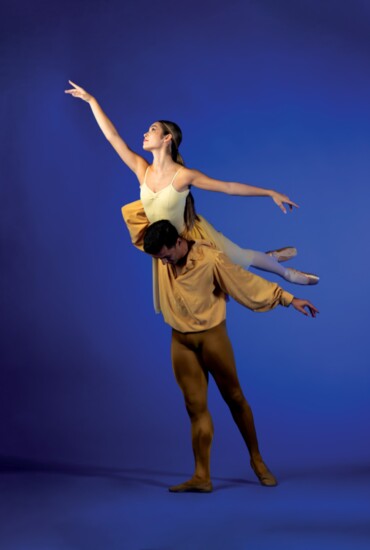 Sierra Abelardo & Ricardo Graziano in Christopher Wheeldon's The American for Program 7 - Photography by Frank Atura.