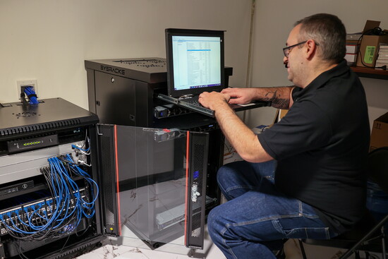 Kevin Kubat is the IT specialist WHo keeps all servers and software 