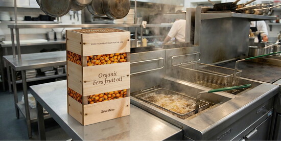 Organic Fera fruit oil from Zero Acre Farms. 