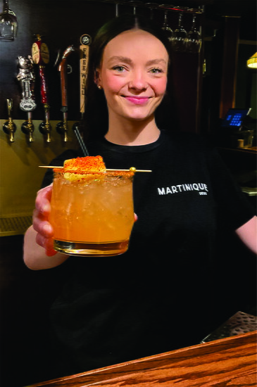 Martinique Deux Bartender Lexi Shields