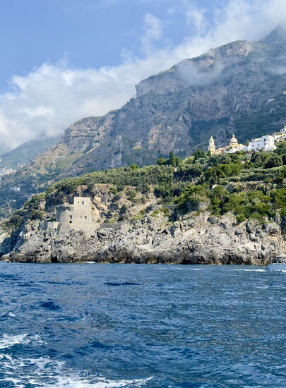 Boating along the Amalfi Coast