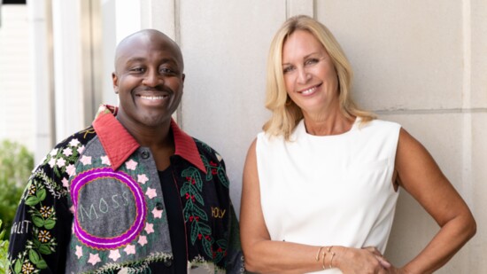 Larry Ossei-Mensah and Heather Gaudio