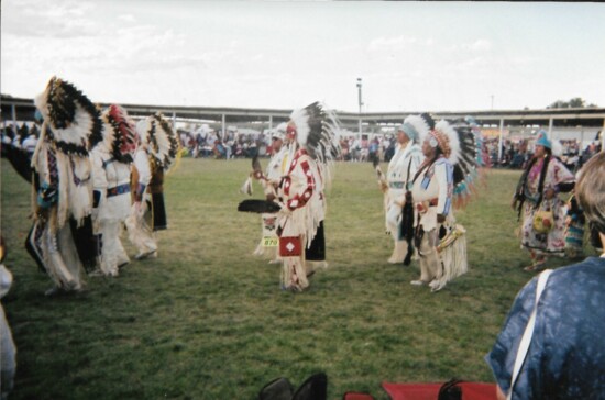 Shoshone-Bannock Dancers.  Ft. Hall, Idaho.
