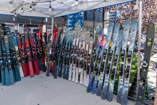 Ski Selection at Lone Pine