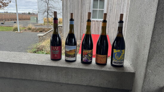 Wines from the Bionic portfolio — Cayuse, Horsepower, No Girls, Hors Catégorie, and Double Lucky — most rooted in The Rocks. 
