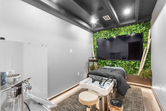 The Forest Room: Inspired by the great outdoors and the serenity of a cabin getaway in Shenandoah.