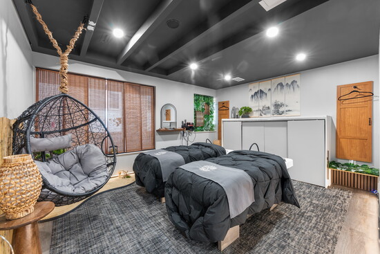 The Zen Room: Perfect for couples seeking a peaceful, private retreat.