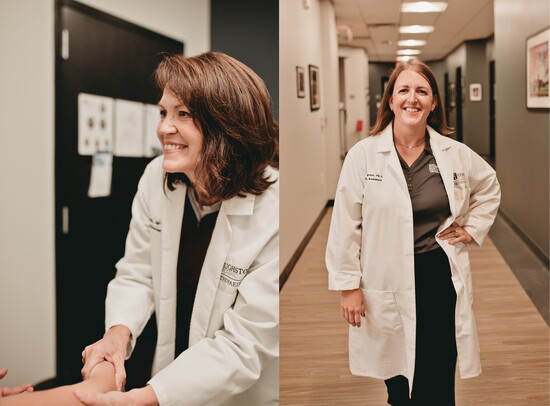 Ann Beadle, RN, ACNP, and Kristina Moore, PA-C