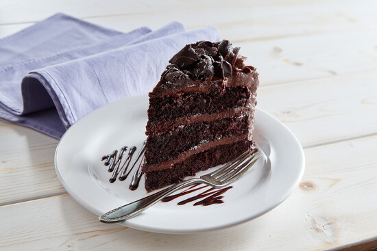 Dessert Gallery, Mom's Chocolate Cake. Photo by Becca Wright