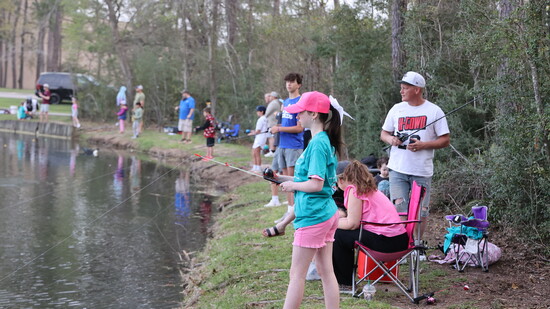 Creekwood Fishing Derby Photo Courtesy of The Woodlands Township