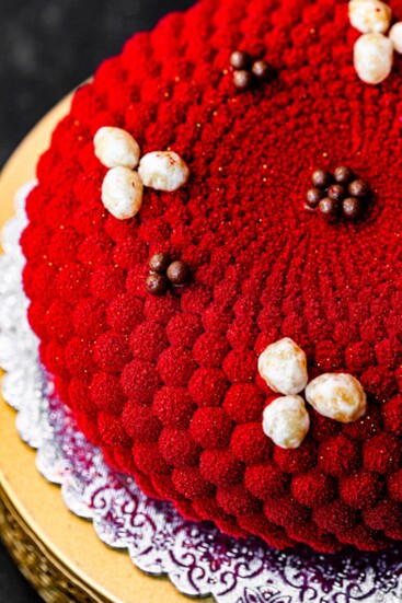 Badolina Bakery, The Pearl Cake.  Photo by Kirsten Gilliam