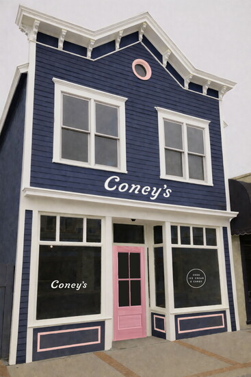 Exterior Mockup of Coney's