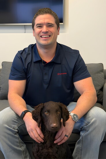 Tyler Toomey and Kimber.