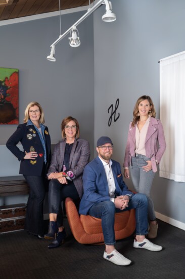 From Left to Right: Jennifer Shinners, Jodi Mayers, Travis Hawley, Christine Quandt