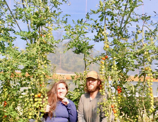 Maegen Hindson and James Radnich, founders of Cultivate Farms and Cascades Cannery. Photo credit: Maegen Hindson