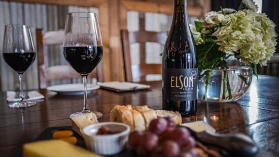 Cheers to good times and even better flavors at Elsom Cellars!