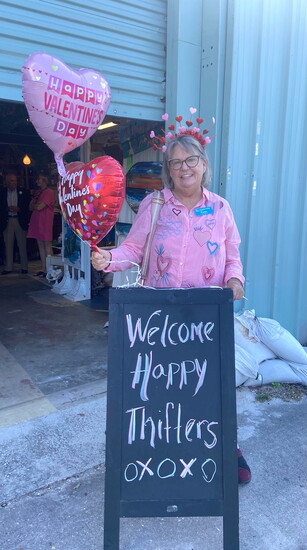 The Queen of Happy Thrifters, Patti Clark!
