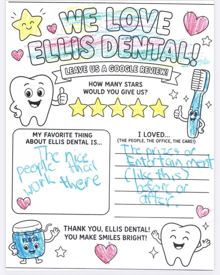Ellis Dental has prizes! 