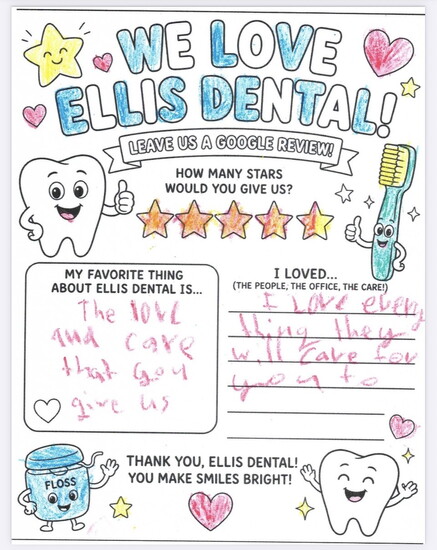 Ellis Dental will take care of you
