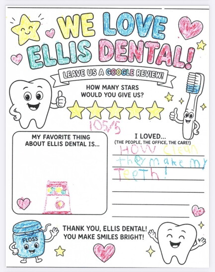 Is that a gumball machine at Ellis Dental? 