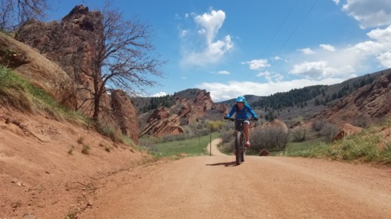 Iron Bark Drive behind Roxborough State Park, which runs into Indian Creek Trail