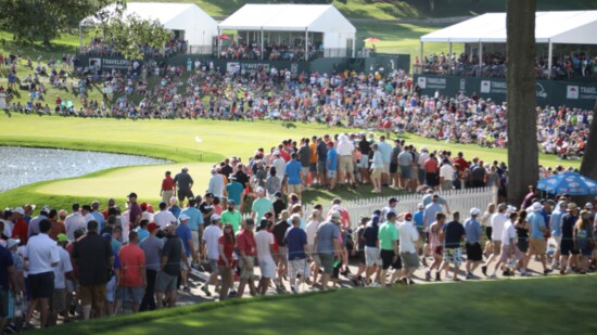 The crowds will return this year to the Travelers Championship tournament. 