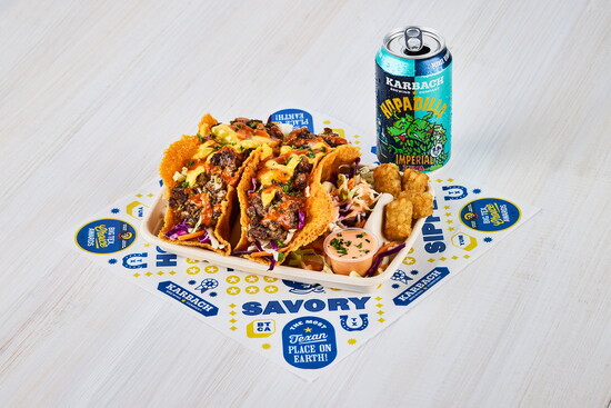 Burger Chop Tater Tacos