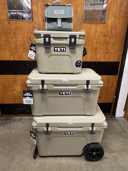 Yetis - so many sizes and colors available!
