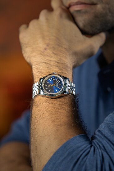 The Seikomod Blue Roman from Kingdom Watch Company