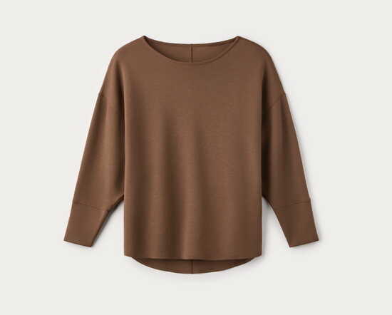 DreamGlow™ Pullover in Chestnut Brown