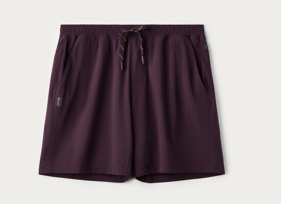 7" Pursuit Short - Unlined in Mulberry