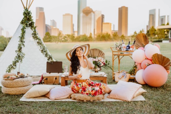 The ultimate summer picnic in Houston's Buffalo Bayou Park. 