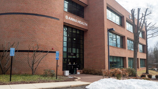 The modern exterior of the Anna Health building—your destination for compassionate, comprehensive care in a welcoming environment.