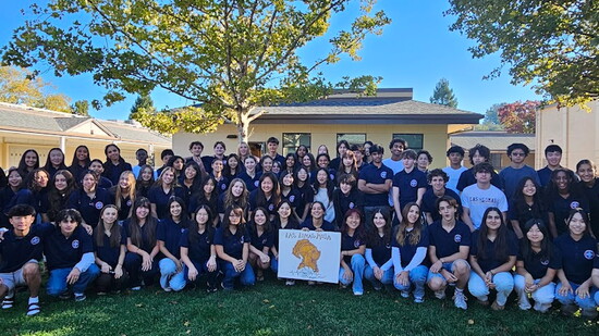 Representation of Las Lomas High School HOSA school year 2025-26