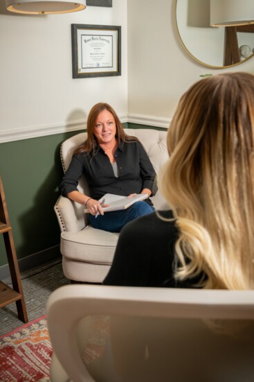 A Lifespan Counselingh Therapist in Session with a Client