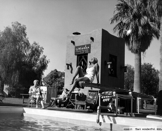 A historic glimpse into the resort’s early days.