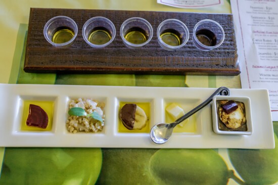 While visiting Il Fiorello experience delicious bites paired to bring out the goodness in every drop of her luscious oils.