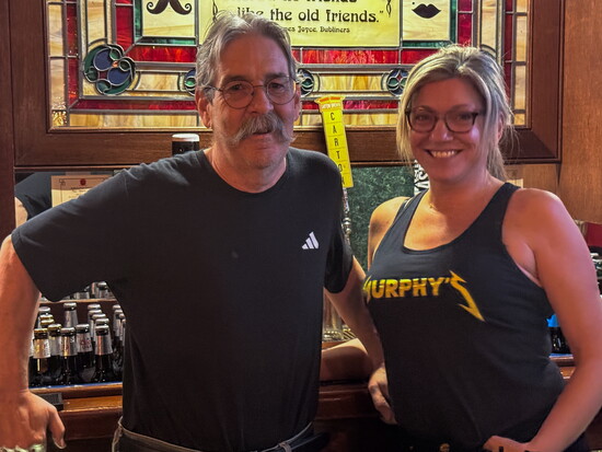 Robb McMahon and Heather Vena