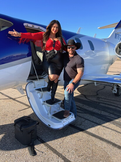 Sarah and Kye off to Nashiville for a little business and a little fun!