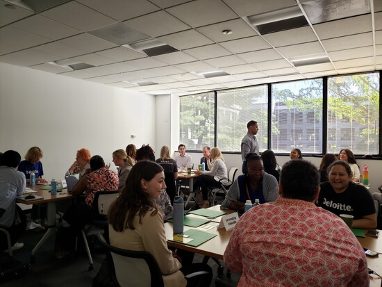 The Center provides career, financial, and legal workshops both in-person and virtually to empower participants and build personal confidence.