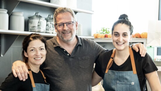 Kelly Clement, Bill Taibe, and Caitlin McGowan. Photo by Annamari Mikkola..