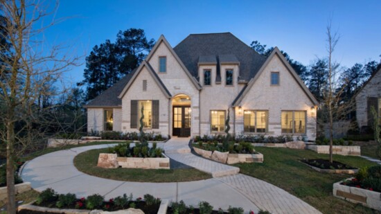 Stucco, Brick, Hardie Plank, or Stone-plenty of design options in The Woodlands Hills!