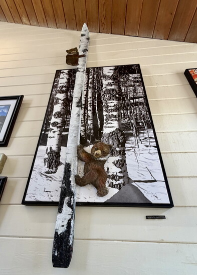 Artwork at Roots & Relics.