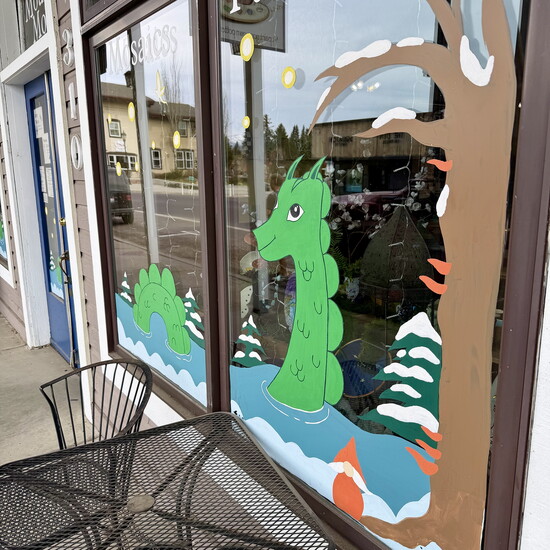 Sharlie, the local Payette Lake monster.