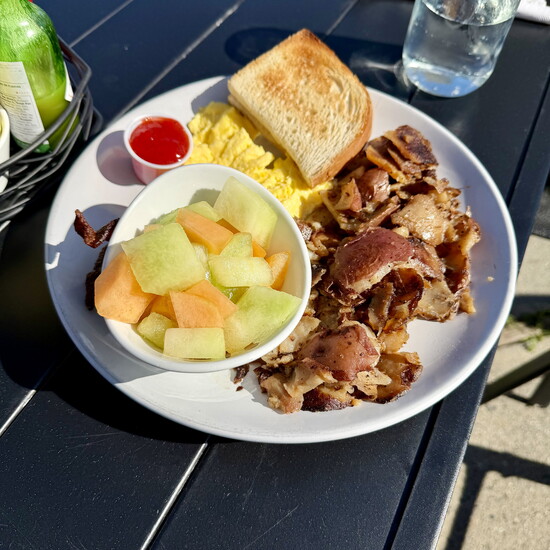 Brunch at The Den.