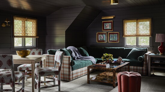 Beregovski and her team brought this color-drenched game room to life. Photo by Brie Williams.