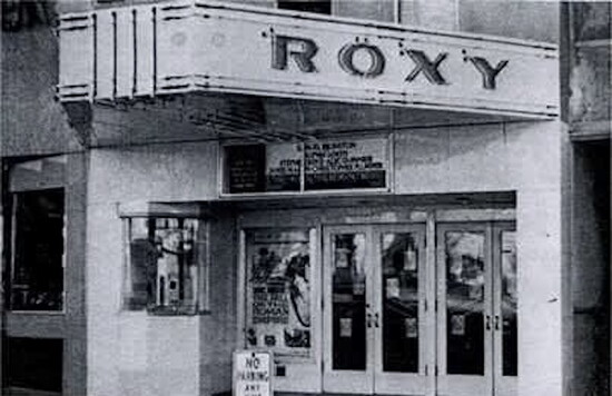 The Roxy Theatre on Main Street