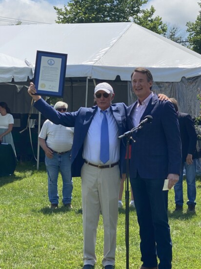 UCHS President Joe Fargis Exults in Governor's Proclamation