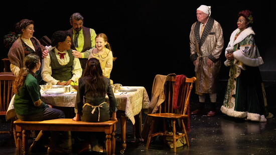 Zach Theater production of A Christmas Carol.